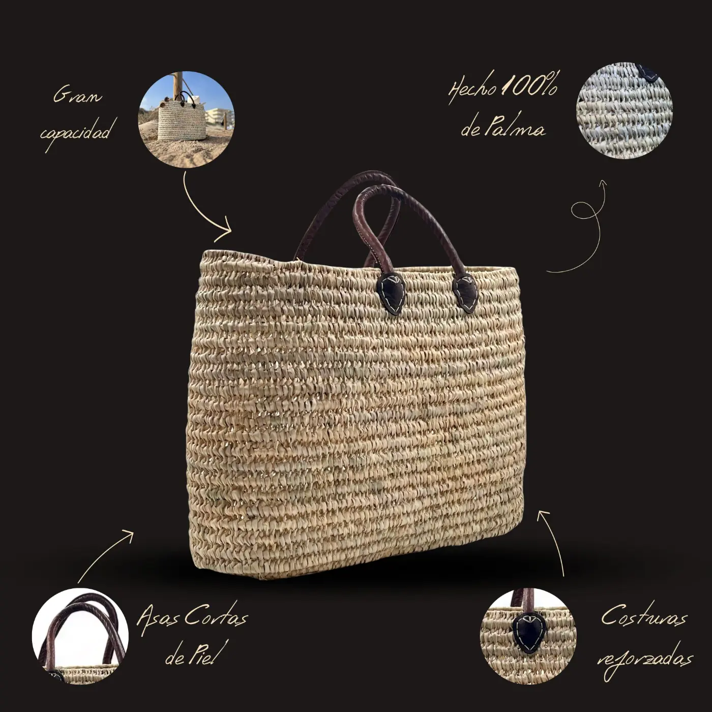 Bolso de playa grande