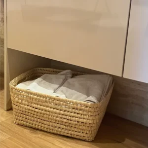 Cesta para el baño de palma