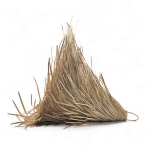 Lampara de techo de esparto