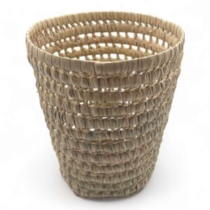Cesta maceta para interior moderna de palma para el hogar