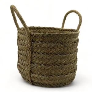macetero de esparto