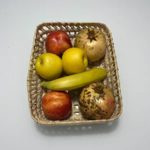 cesta para almacenamiento de palma