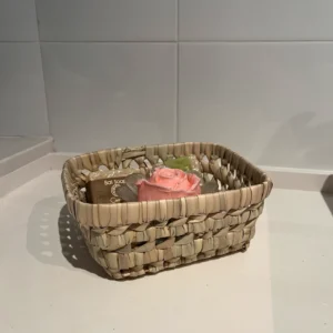 Cesta de Baño de Palma para Almacenamiento