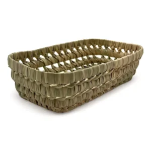 Cesta de Baño de Palma Hecha a Mano
