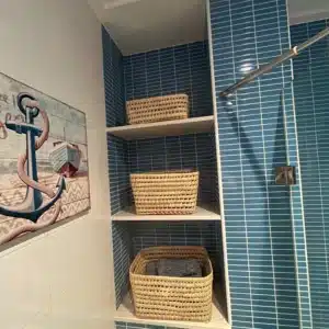 cesta de baño de palma