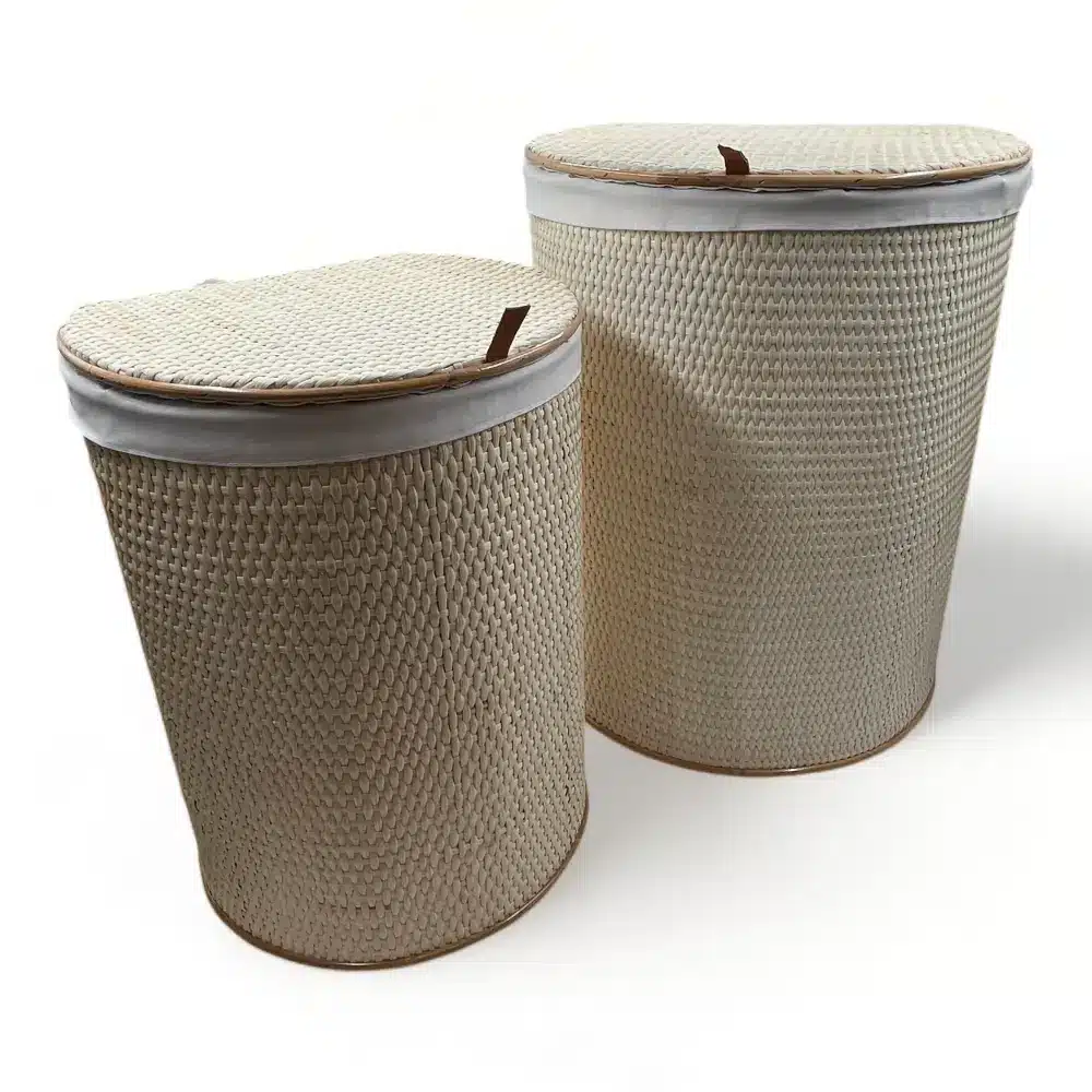 Cesta de Mimbre Ropa Sucia