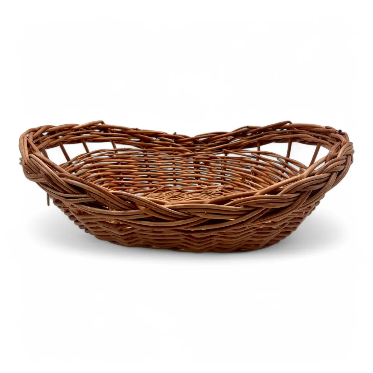 Set de 3 Bandejas de Mimbre Ovaladas para Pan