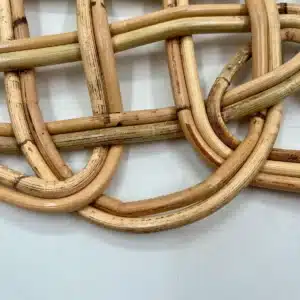 sacudidor de alfombras de mimbre