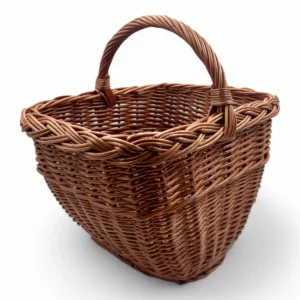 Cesta de Mimbre con forma Triangular