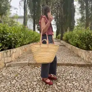 Capazo de palma