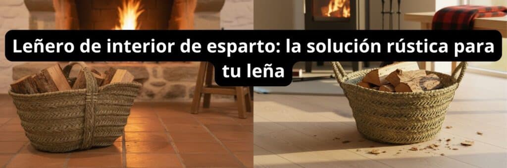 CESTA DE ESPARTO